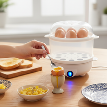 Carregar imagem no visualizador da galeria, 🥚 Cozinhador Elétrico a Vapor – Ovos Perfeitos em Minutos, Sem Estresse!