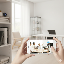 Carregar imagem no visualizador da galeria, mini camera de segurança wifi-com visao nortuna e detcção de movimentos