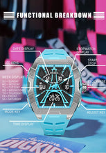 Carregar imagem no visualizador da galeria, SMAEL Brand 8131 Waterproof Dropshipping Watch Alarm Clock night light TUP Young Fashion business Quartz Sport Wristwatches