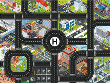 Carregar imagem no visualizador da galeria, 10 In 1 Construction Toys Truck Storage Die-cast Vehicle Transporter Car Set Excavator Dump Truck Digger Backhoe for Kids Gift