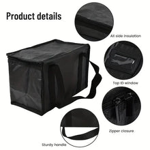 Carregar imagem no visualizador da galeria, Large Food Delivery Insulated Bags Folding Insulation Picnic Ice Pack Food Thermal Bag Drink Carrier Insulated Beer Delivery Bag
