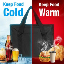Carregar imagem no visualizador da galeria, Large Food Delivery Insulated Bags Folding Insulation Picnic Ice Pack Food Thermal Bag Drink Carrier Insulated Beer Delivery Bag