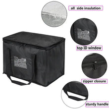 Carregar imagem no visualizador da galeria, Large Food Delivery Insulated Bags Folding Insulation Picnic Ice Pack Food Thermal Bag Drink Carrier Insulated Beer Delivery Bag