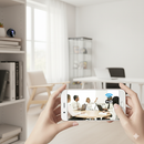 mini camera de segurança wifi-com visao nortuna e detcção de movimentos