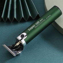 Carregar imagem no visualizador da galeria, Professional USB Rechargeable Hair Clipper Electric Hair Trimmer Beard Shaving Machine 0mm Men Barber Haircut Tool 18650 Lithium
