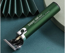 Carregar imagem no visualizador da galeria, Professional USB Rechargeable Hair Clipper Electric Hair Trimmer Beard Shaving Machine 0mm Men Barber Haircut Tool 18650 Lithium
