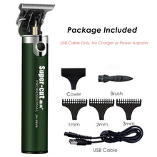 Carregar imagem no visualizador da galeria, Professional USB Rechargeable Hair Clipper Electric Hair Trimmer Beard Shaving Machine 0mm Men Barber Haircut Tool 18650 Lithium
