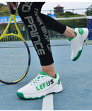 Tennis Shoes For Men 2024 New Breathable Badminton Volleyball Shoes Indoor Sport Anti-Slippery Pingpong Contest Training Sneaker