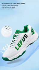 Tennis Shoes For Men 2024 New Breathable Badminton Volleyball Shoes Indoor Sport Anti-Slippery Pingpong Contest Training Sneaker