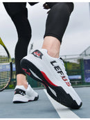 Tennis Shoes For Men 2024 New Breathable Badminton Volleyball Shoes Indoor Sport Anti-Slippery Pingpong Contest Training Sneaker