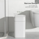 12/16L Smart Sensor Trash Can Bathroom Anti odor Automatic Trash Bin For Toilet White Electric Wastebasket