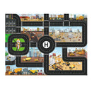 10 In 1 Construction Toys Truck Storage Die-cast Vehicle Transporter Car Set Excavator Dump Truck Digger Backhoe for Kids Gift