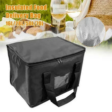 Carregar imagem no visualizador da galeria, Large Food Delivery Insulated Bags Folding Insulation Picnic Ice Pack Food Thermal Bag Drink Carrier Insulated Beer Delivery Bag
