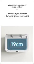 12/16L Smart Sensor Trash Can Bathroom Anti odor Automatic Trash Bin For Toilet White Electric Wastebasket