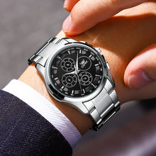 Carregar imagem no visualizador da galeria, OPK brand watch waterproof steel strip men's quartz watch 6032
