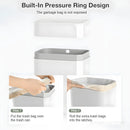 12/16L Smart Sensor Trash Can Bathroom Anti odor Automatic Trash Bin For Toilet White Electric Wastebasket