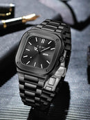 Relogio Masculino TOMI Men's Square Watch