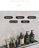 Foldable Aluminum Vanity Shelf, 90 Degree, Waterproof, Hanging, Toiletries Organizer, Household Products, No Punch