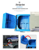 10 In 1 Construction Toys Truck Storage Die-cast Vehicle Transporter Car Set Excavator Dump Truck Digger Backhoe for Kids Gift