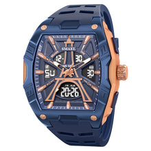 Carregar imagem no visualizador da galeria, SMAEL Brand 8131 Waterproof Dropshipping Watch Alarm Clock night light TUP  Young Fashion business Quartz Sport Wristwatches
