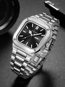 Relogio Masculino TOMI Men's Square Watch