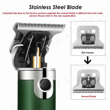 Carregar imagem no visualizador da galeria, Professional USB Rechargeable Hair Clipper Electric Hair Trimmer Beard Shaving Machine 0mm Men Barber Haircut Tool 18650 Lithium
