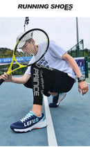 Tennis Shoes For Men 2024 New Breathable Badminton Volleyball Shoes Indoor Sport Anti-Slippery Pingpong Contest Training Sneaker