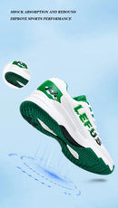 Tennis Shoes For Men 2024 New Breathable Badminton Volleyball Shoes Indoor Sport Anti-Slippery Pingpong Contest Training Sneaker