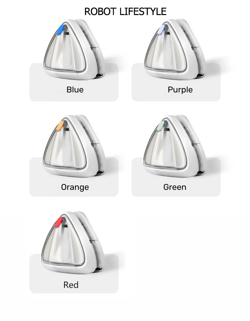 Magnetic Window Cleaner Double Glass Water Anti Pinch Automatic Water Outlet Glass Wiper Adjustable Super Strong Magnet 3mm-35mm