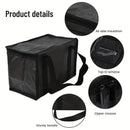 Large Food Delivery Insulated Bags Folding Insulation Picnic Ice Pack Food Thermal Bag Drink Carrier Insulated Beer Delivery Bag