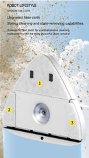 Magnetic Window Cleaner Double Glass Water Anti Pinch Automatic Water Outlet Glass Wiper Adjustable Super Strong Magnet 3mm-35mm