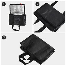 Carregar imagem no visualizador da galeria, Large Food Delivery Insulated Bags Folding Insulation Picnic Ice Pack Food Thermal Bag Drink Carrier Insulated Beer Delivery Bag
