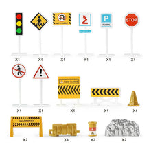 Carregar imagem no visualizador da galeria, 10 In 1 Construction Toys Truck Storage Die-cast Vehicle Transporter Car Set Excavator Dump Truck Digger Backhoe for Kids Gift
