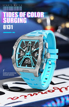 Carregar imagem no visualizador da galeria, SMAEL Brand 8131 Waterproof Dropshipping Watch Alarm Clock night light TUP  Young Fashion business Quartz Sport Wristwatches
