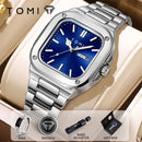 Relogio Masculino TOMI Men's Square Watch