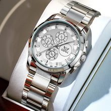 Carregar imagem no visualizador da galeria, OPK brand watch waterproof steel strip men's quartz watch 6032
