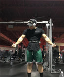 Men's Mesh Sports Track Shorts Mesh Quick Dry Loose Muscle Training Shorts for Summer Fitness Joggers Casual Breathable Short