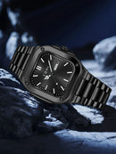 Relogio Masculino TOMI Men's Square Watch