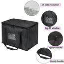 Large Food Delivery Insulated Bags Folding Insulation Picnic Ice Pack Food Thermal Bag Drink Carrier Insulated Beer Delivery Bag