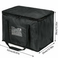 Large Food Delivery Insulated Bags Folding Insulation Picnic Ice Pack Food Thermal Bag Drink Carrier Insulated Beer Delivery Bag