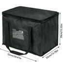 Large Food Delivery Insulated Bags Folding Insulation Picnic Ice Pack Food Thermal Bag Drink Carrier Insulated Beer Delivery Bag