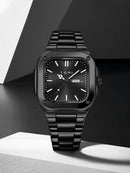 Relogio Masculino TOMI Men's Square Watch
