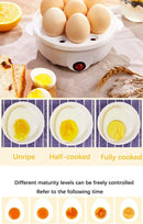 Egg Cooker Multifunctional Electric Egg Boiler Double Layers Egg Cooker Mini Steamer Poacher Kitchen Cooking Breakfast Machine