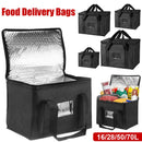 Large Food Delivery Insulated Bags Folding Insulation Picnic Ice Pack Food Thermal Bag Drink Carrier Insulated Beer Delivery Bag